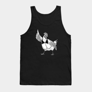 Disco Chicken Tank Top